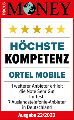Cheap Ortel international calls Mobile -